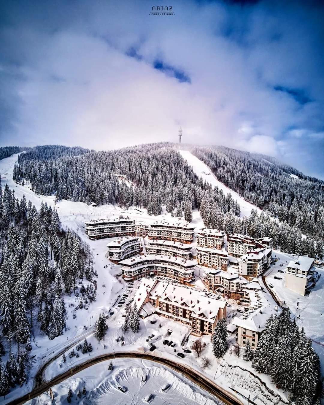 Viva 4-A-23 Apartment Ski To The Door Complex Grand Monastery Pamporovo Buitenkant foto