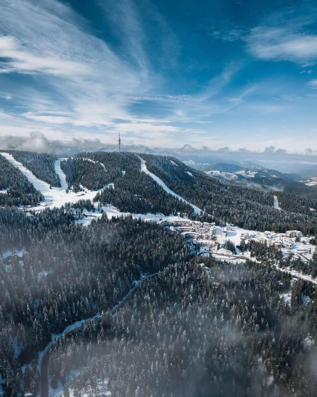 Viva 4-A-23 Apartment Ski To The Door Complex Grand Monastery Pamporovo Buitenkant foto